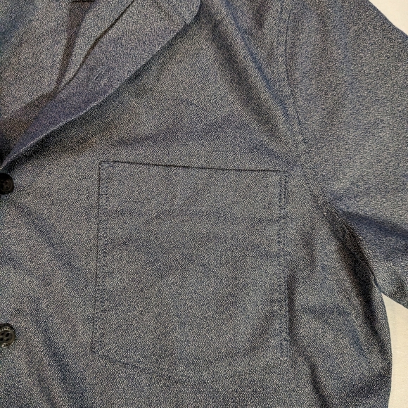 Perry Ellis Blue Button-Up Short Sleeve Shit, Slim Fit, Size S - Picture 7 of 15